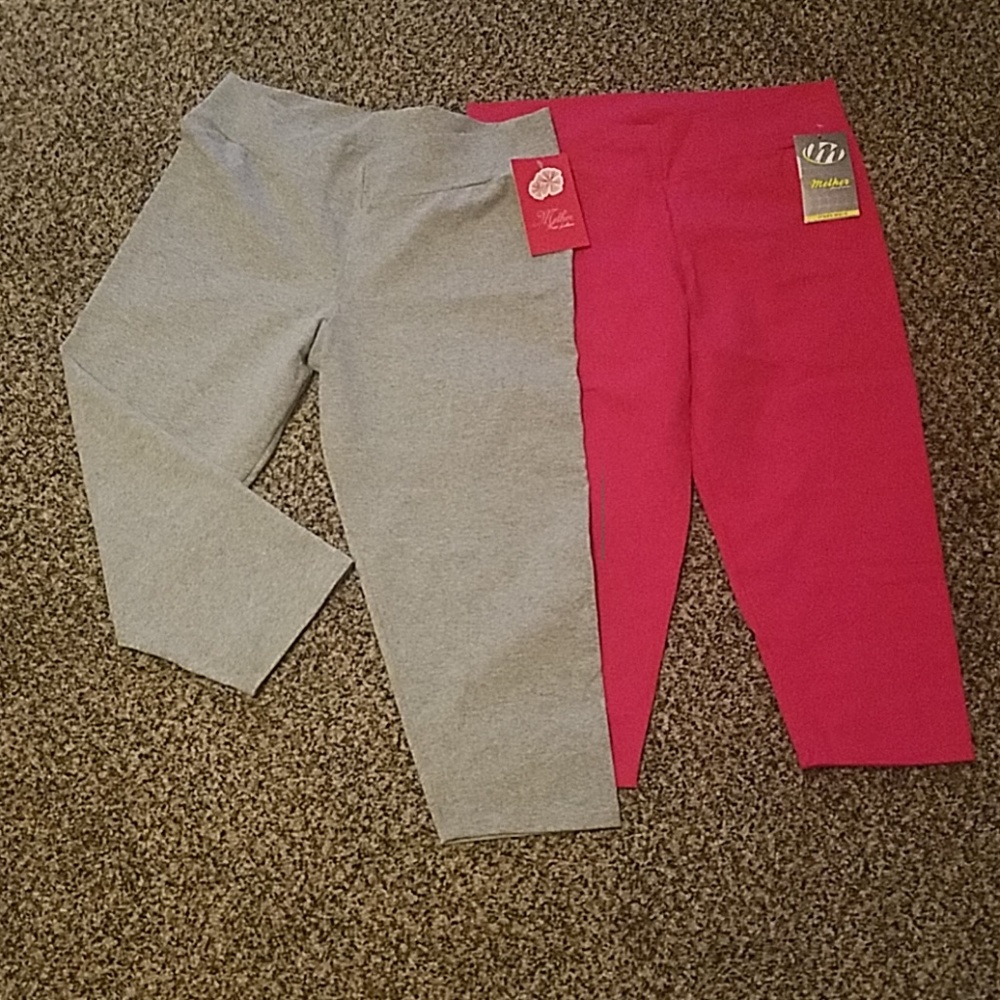 NWT Set of Two Yoga Capri Pants